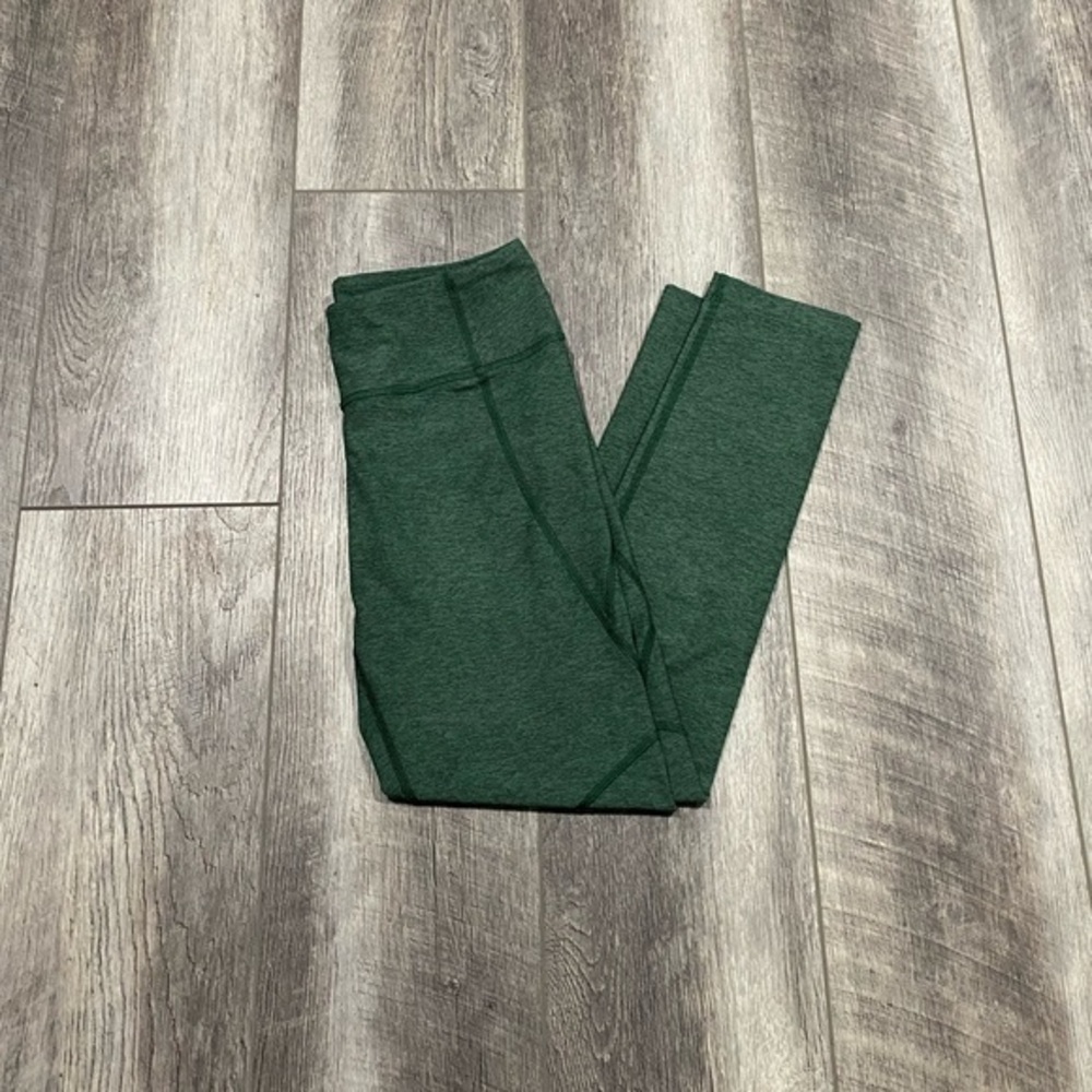 Outdoor Voices Green Cropped Leggings